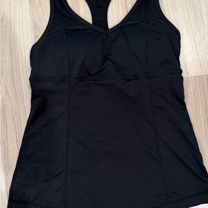 Black Athletic Tank Top